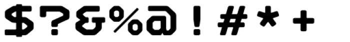 Octa Uni Mono Font OTHER CHARS