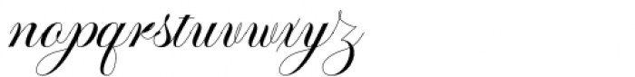 Octagon Calligraphy Regular Font LOWERCASE