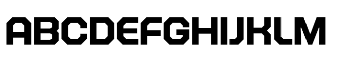 Octagonica Exp Bold Font UPPERCASE