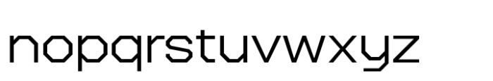 Octagonica Exp Light Font LOWERCASE