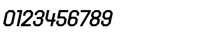 Octagonica Medium Italic Font OTHER CHARS