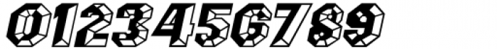 Octagonist JNL Oblique Font OTHER CHARS