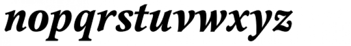 Octava Bold Italic Font LOWERCASE