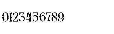 Ocular Doom Font OTHER CHARS