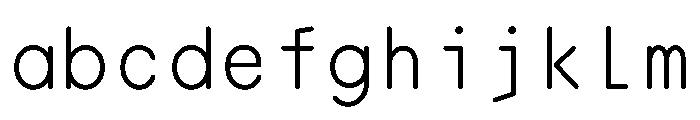 OCR PBI Site FONT
