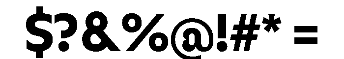 Ocalie Display Font OTHER CHARS
