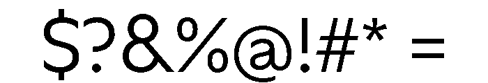 Ocalie Light Font OTHER CHARS