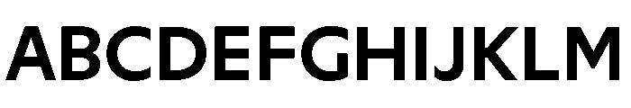 Ocalie Medium Font UPPERCASE