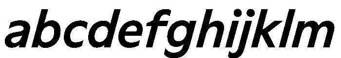 Ocalie MediumItalic FONT