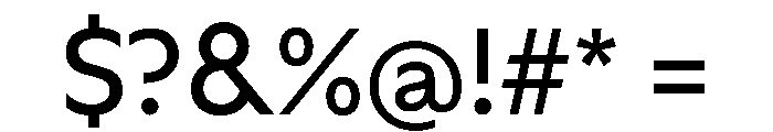 Ocalie Regular Font OTHER CHARS