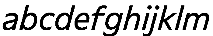 Ocalie RegularItalic FONT