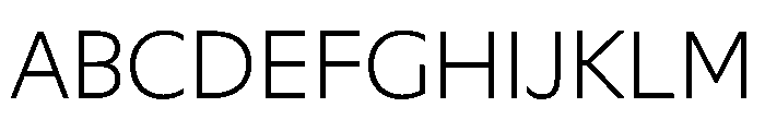 Ocalie Thin Font UPPERCASE