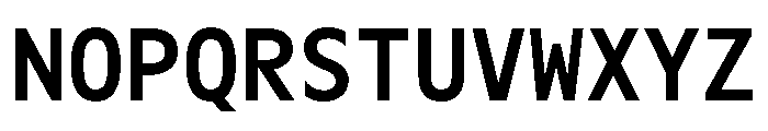 OcalieMono Medium Font UPPERCASE