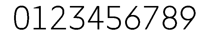 OcalieMono Thin Font OTHER CHARS