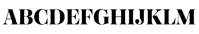 Oceanic Bold Font UPPERCASE