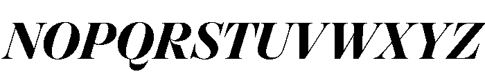 Oceanic BoldItalic Font UPPERCASE