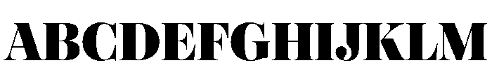 Oceanic Extrabold Font UPPERCASE