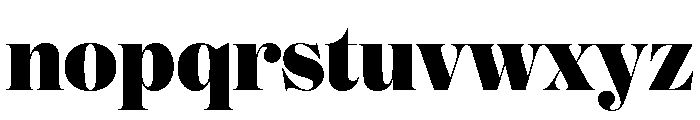 Oceanic Extrabold Font LOWERCASE