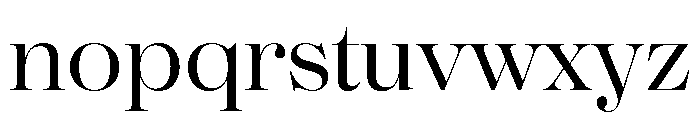 Oceanic Light Font LOWERCASE