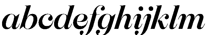 Oceanic MediumItalic FONT