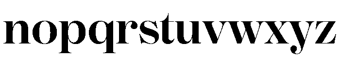 Oceanic Medium Font LOWERCASE