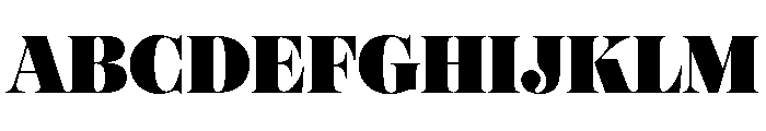 Oceanic Poster Font UPPERCASE