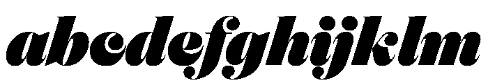 Oceanic PosterItalic FONT