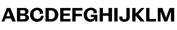 OceanicGothic Bold Font UPPERCASE