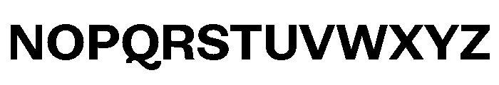 OceanicGothic Bold Font UPPERCASE