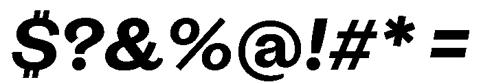 OceanicGothic BoldItalic Font OTHER CHARS