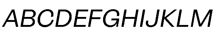 OceanicGothic Italic Font UPPERCASE