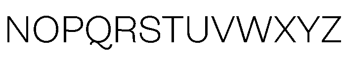 OceanicGothic Light Font UPPERCASE