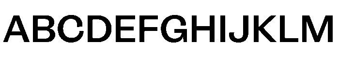 OceanicGothic Medium Font UPPERCASE