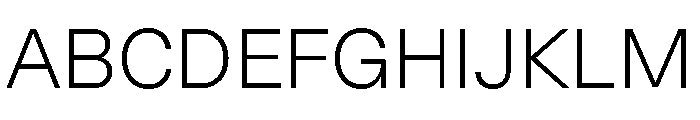 OceanicGrotesk Light Font UPPERCASE