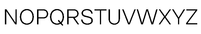 OceanicGrotesk Light Font UPPERCASE