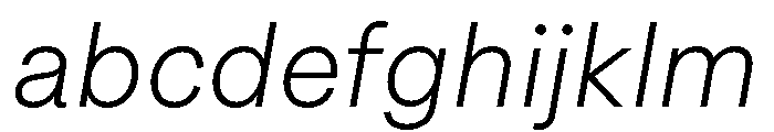 OceanicGrotesk LightItalic FONT