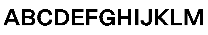 OceanicGrotesk Medium Font UPPERCASE