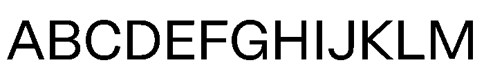 OceanicGrotesk Regular Font UPPERCASE