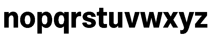 OceanicGroteskCompact Bold Font LOWERCASE