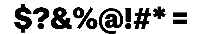 OceanicGroteskCompact Extrabold Font OTHER CHARS