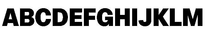 OceanicGroteskCompact Extrabold Font UPPERCASE