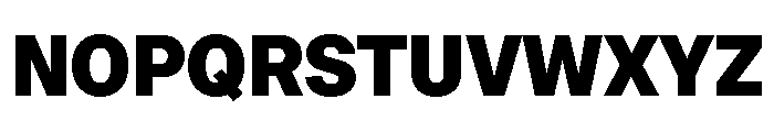 OceanicGroteskCompact Extrabold Font UPPERCASE