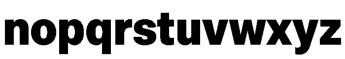 OceanicGroteskCompact Extrabold Font LOWERCASE