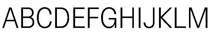OceanicGroteskCompact Light Font UPPERCASE