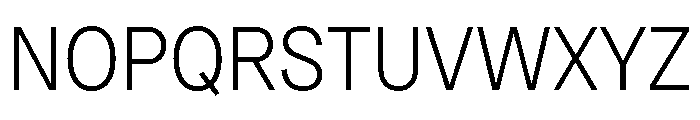OceanicGroteskCompact Light Font UPPERCASE