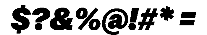 OceanicGroteskCompact PosterItalic Font OTHER CHARS