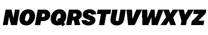 OceanicGroteskCompact PosterItalic Font UPPERCASE