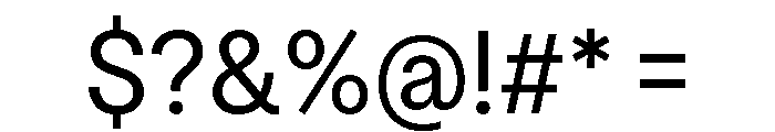 OceanicGroteskCompact Regular Font OTHER CHARS