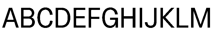 OceanicGroteskCompact Regular Font UPPERCASE