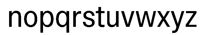 OceanicGroteskCompact Regular Font LOWERCASE